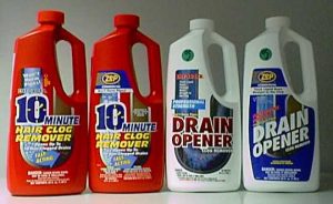 chemical drain cleaner