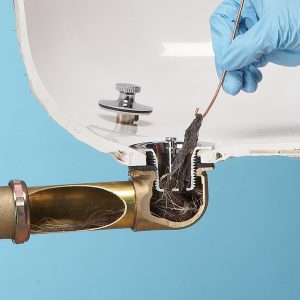 clogged drain